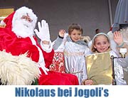 Bernd Herzsprung als Nikolaus im jogoli’s fantastic kinderworld (Foto: MarikkaLaila Maisel)
